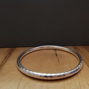 Silpada sterling silver Hammered Bangle
